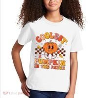 Coolest Pumpkin In The Patch Halloween Kids T-Shirt thumb 2