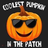 Coolest Pumpkin In The Patch Halloween Gift Gift Hat thumb 2