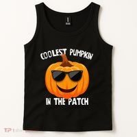 Coolest Pumpkin In The Patch Halloween Gift Gift Tank Top thumb 2