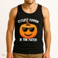 Coolest Pumpkin In The Patch Halloween Gift Gift Tank Top thumb 3