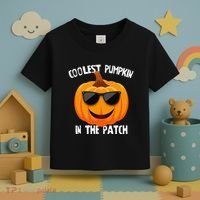 Coolest Pumpkin In The Patch Halloween Gift Gift Toddler T-Shirt thumb 3