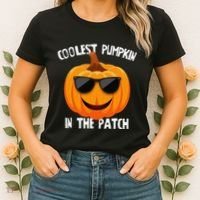 Coolest Pumpkin In The Patch Halloween Gift Gift Women's T-Shirt thumb 2