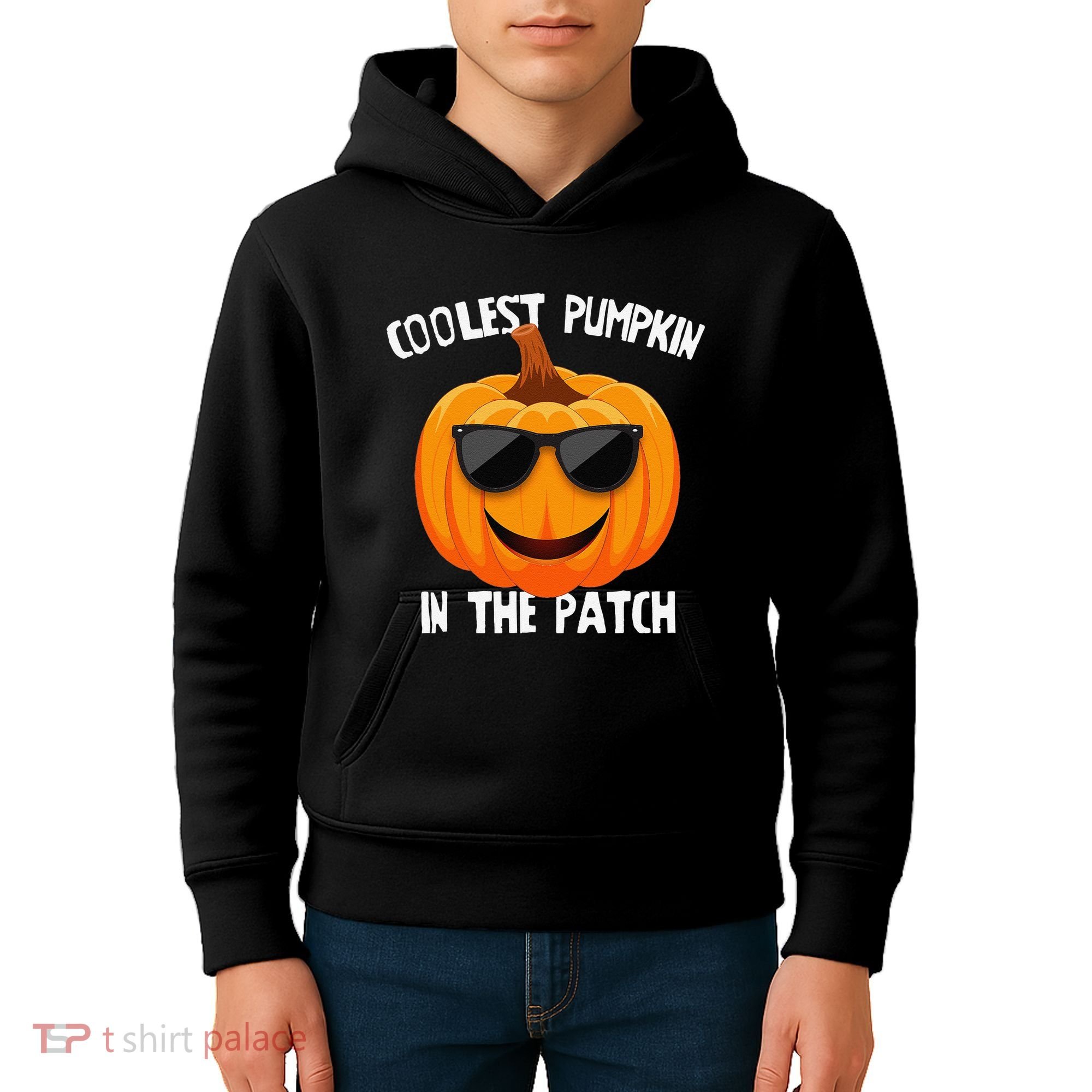 Coolest Pumpkin In The Patch Halloween Gift Gift Kids Hoodie