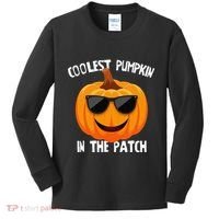 Coolest Pumpkin In The Patch Halloween Gift Gift Kids Long Sleeve Shirt thumb 0