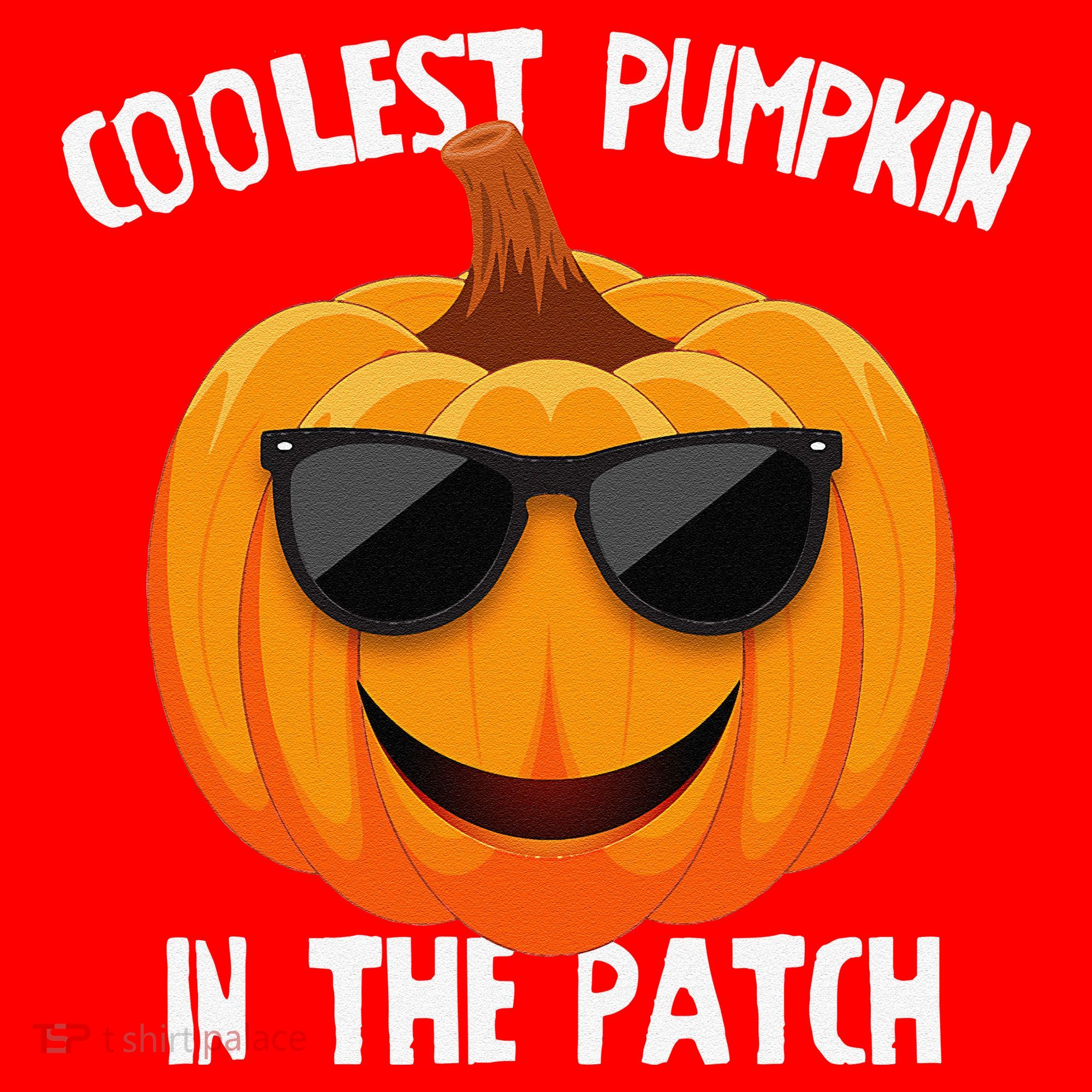 Coolest Pumpkin In The Patch Halloween Gift Gift Santa Hat