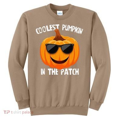 Coolest Pumpkin In The Patch Halloween Gift Gift Sweatshirt