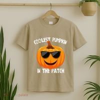 Coolest Pumpkin In The Patch Halloween Gift Gift T-Shirt thumb 2
