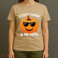 Coolest Pumpkin In The Patch Halloween Gift Gift T-Shirt thumb 4