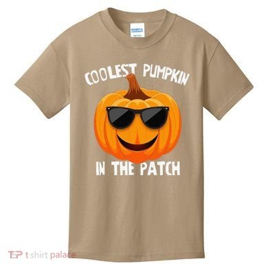 Coolest Pumpkin In The Patch Halloween Gift Gift Kids T-Shirt