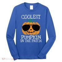 Coolest Pumpkin In The Patch Halloween Long Sleeve Shirt thumb 0