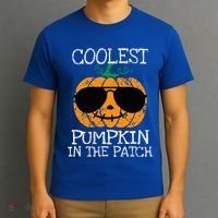 Coolest Pumpkin In The Patch Halloween T-Shirt thumb 3
