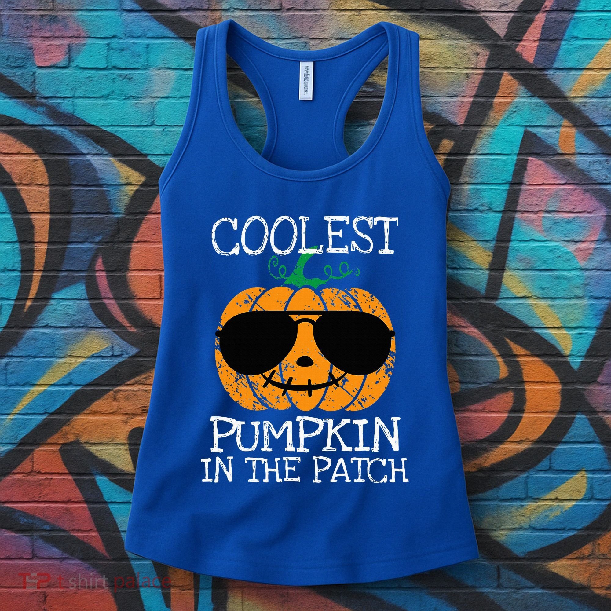 Coolest Pumpkin In The Patch Halloween Women's Tank Top