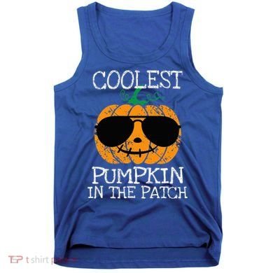 Coolest Pumpkin In The Patch Halloween Tank Top