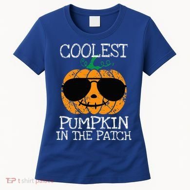 Coolest Pumpkin In The Patch Halloween Women's T-Shirt