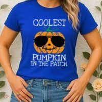 Coolest Pumpkin In The Patch Halloween Women's T-Shirt thumb 2