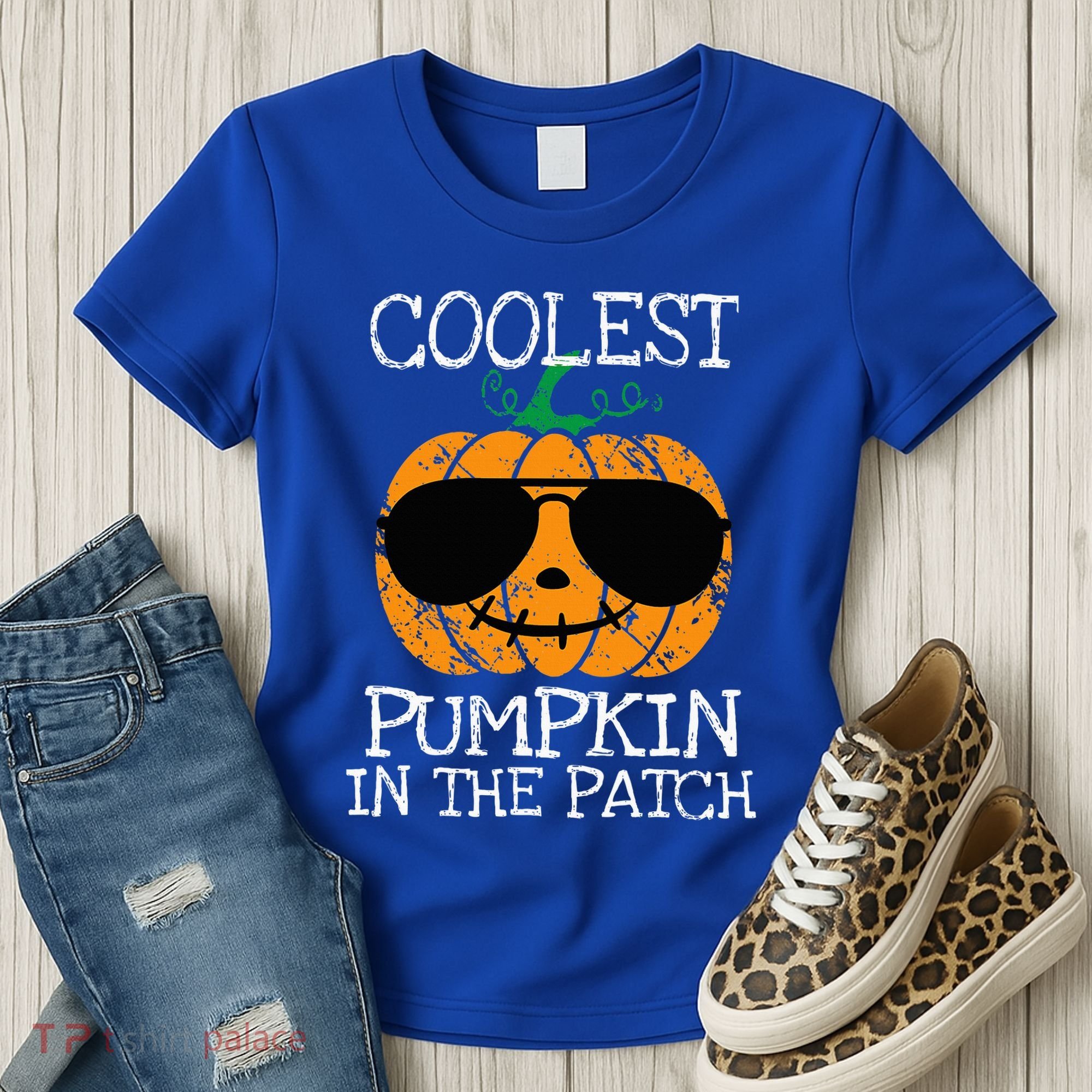 Coolest Pumpkin In The Patch Halloween Women's T-Shirt