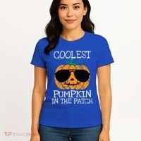 Coolest Pumpkin In The Patch Halloween Women's T-Shirt thumb 4
