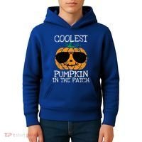 Coolest Pumpkin In The Patch Halloween Kids Hoodie thumb 4