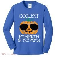 Coolest Pumpkin In The Patch Halloween Kids Long Sleeve Shirt thumb 0