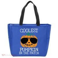 Coolest Pumpkin In The Patch Halloween Tote Bag thumb 0