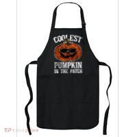 Coolest Pumpkin In The Patch Halloween Gift Apron thumb 0