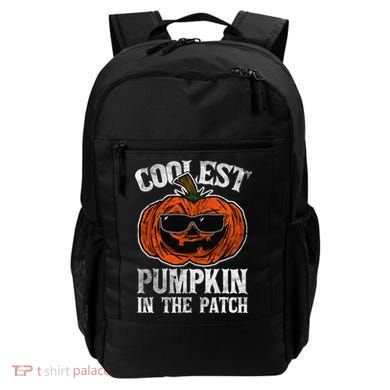 Coolest Pumpkin In The Patch Halloween Gift Backpack