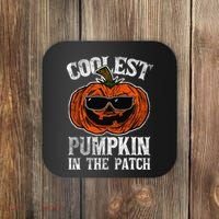 Coolest Pumpkin In The Patch Halloween Gift Coaster thumb 0