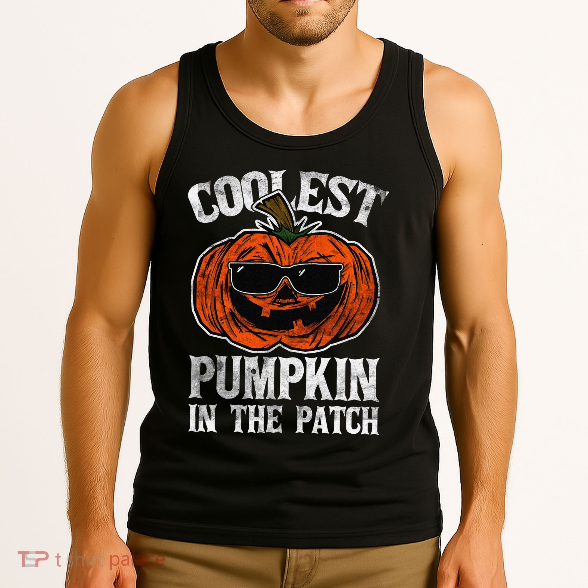 Coolest Pumpkin In The Patch Halloween Gift Tank Top