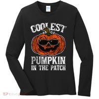 Coolest Pumpkin In The Patch Halloween Gift Women's Long Sleeve Shirt thumb 0