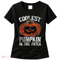 Coolest Pumpkin In The Patch Halloween Gift Women's T-Shirt thumb 0