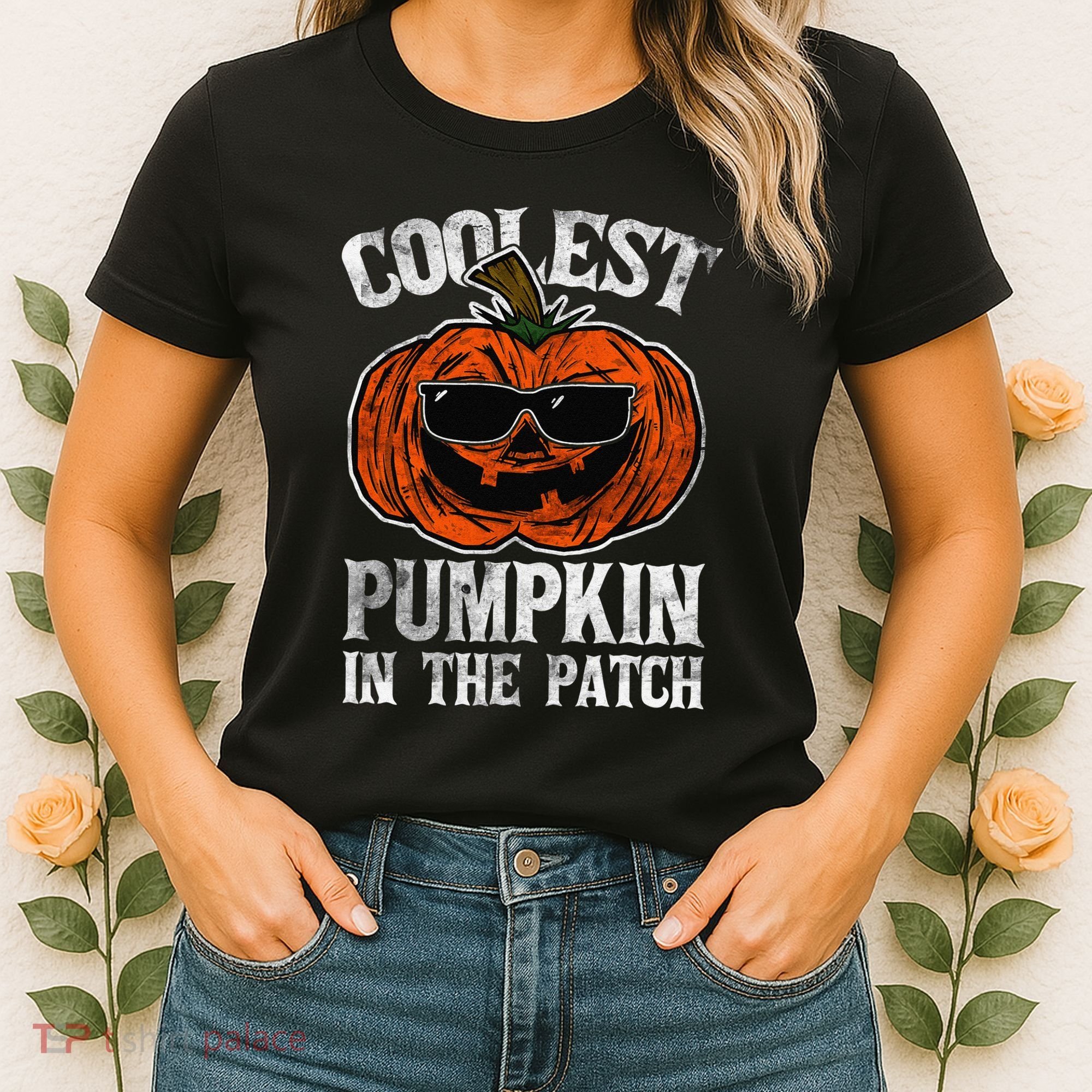 Coolest Pumpkin In The Patch Halloween Gift Women's T-Shirt