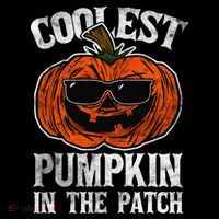 Coolest Pumpkin In The Patch Halloween Gift Kids Sweatshirt thumb 2