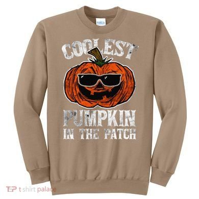 Coolest Pumpkin In The Patch Halloween Gift Sweatshirt