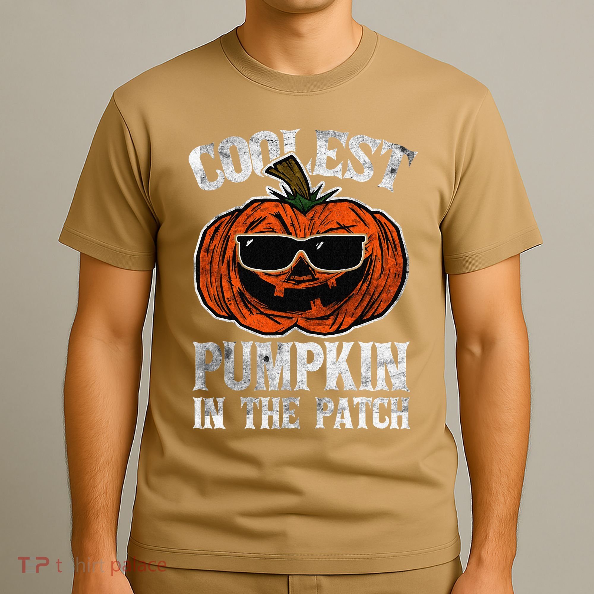 Coolest Pumpkin In The Patch Halloween Gift T-Shirt