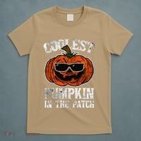 Coolest Pumpkin In The Patch Halloween Gift T-Shirt thumb 5