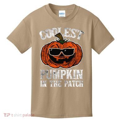 Coolest Pumpkin In The Patch Halloween Gift Kids T-Shirt