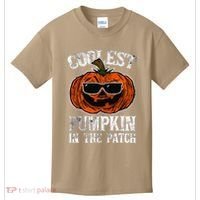 Coolest Pumpkin In The Patch Halloween Gift Kids T-Shirt thumb 0