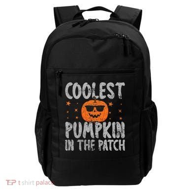 Coolest Pumpkin In The Patch Cute Halloween Backpack