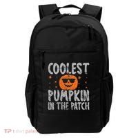 Coolest Pumpkin In The Patch Cute Halloween Backpack thumb 0