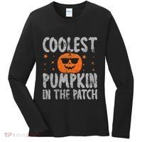 Coolest Pumpkin In The Patch Cute Halloween Women's Long Sleeve Shirt thumb 0