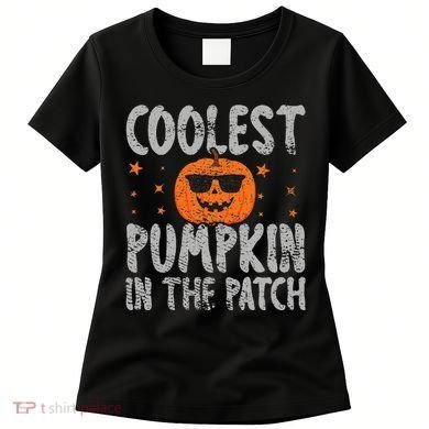 Coolest Pumpkin In The Patch Cute Halloween Women's T-Shirt