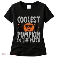 Coolest Pumpkin In The Patch Cute Halloween Women's T-Shirt thumb 0
