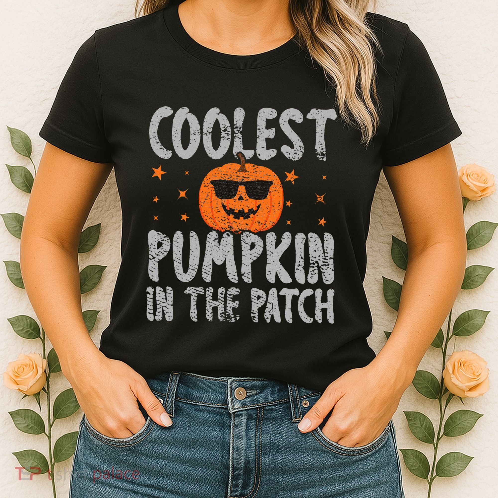 Coolest Pumpkin In The Patch Cute Halloween Women's T-Shirt