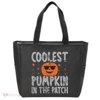 Coolest Pumpkin In The Patch Cute Halloween Tote Bag thumb 0