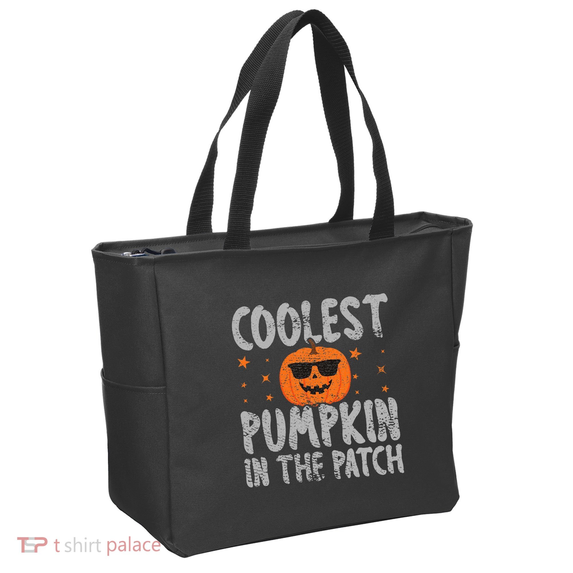 Coolest Pumpkin In The Patch Cute Halloween Tote Bag