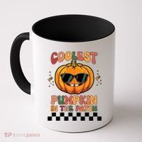 Coolest Pumpkin In The Patch Halloween Meaningful Gift Coffee Mug thumb 0