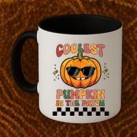 Coolest Pumpkin In The Patch Halloween Meaningful Gift Coffee Mug thumb 2