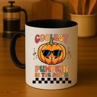 Coolest Pumpkin In The Patch Halloween Meaningful Gift Coffee Mug thumb 4