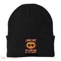 Coolest Pumpkin In The Patch Halloween Meaningful Gift Beanie thumb 0