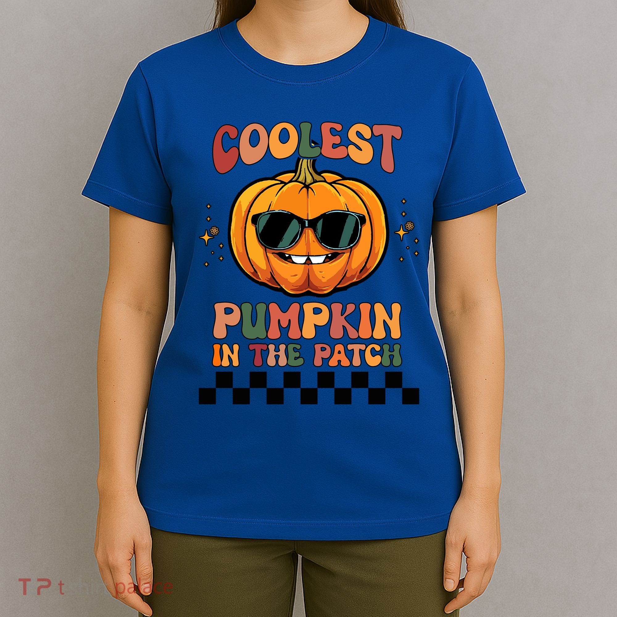 Coolest Pumpkin In The Patch Halloween Meaningful Gift T-Shirt